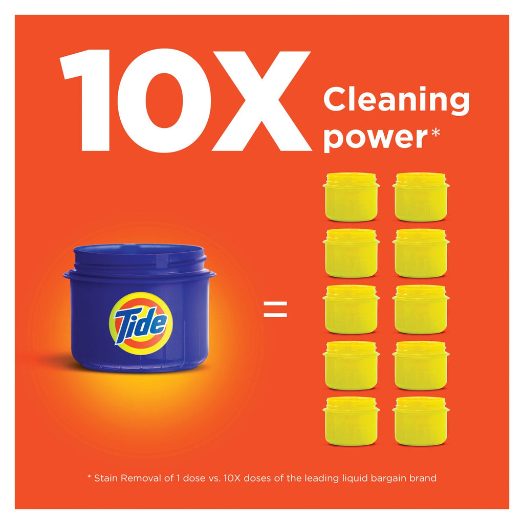 Tide Liquid Laundry Detergent, Original, 25 oz Bottle, 6/Each
