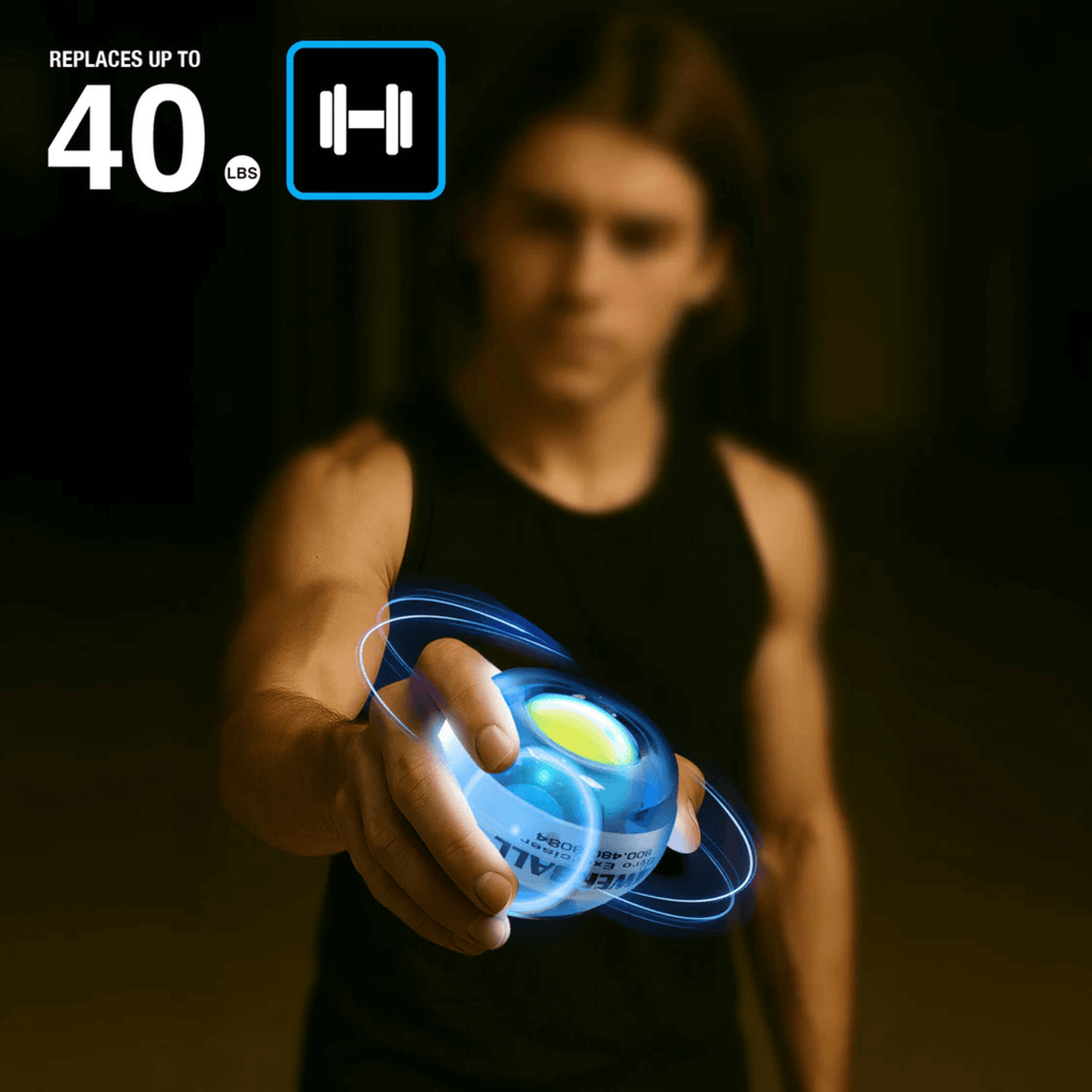 DFX Powerball Blue Gyroscope Hand Exerciser