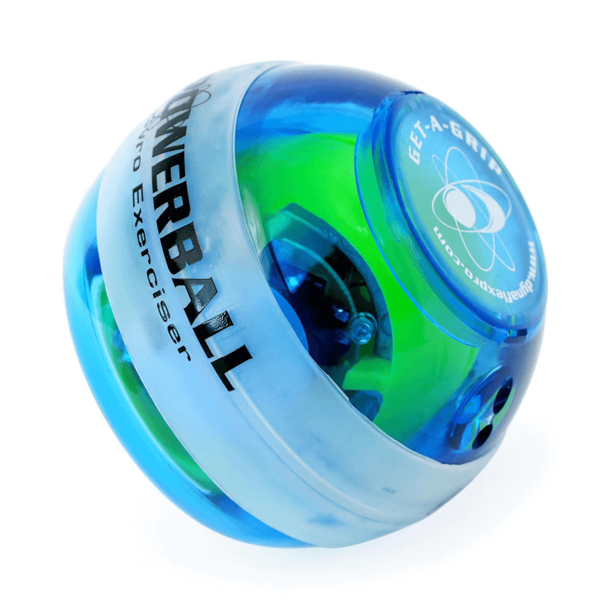 DFX Powerball Blue Gyroscope Hand Exerciser with Powerdock