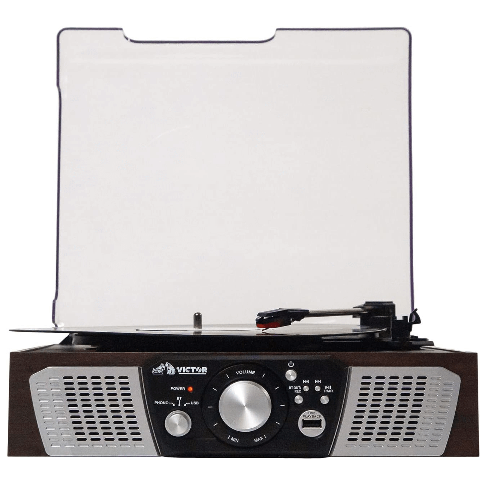 Victor Lakeshore 5-in-1 Hybrid BT Turntable System Espresso - Refurbished