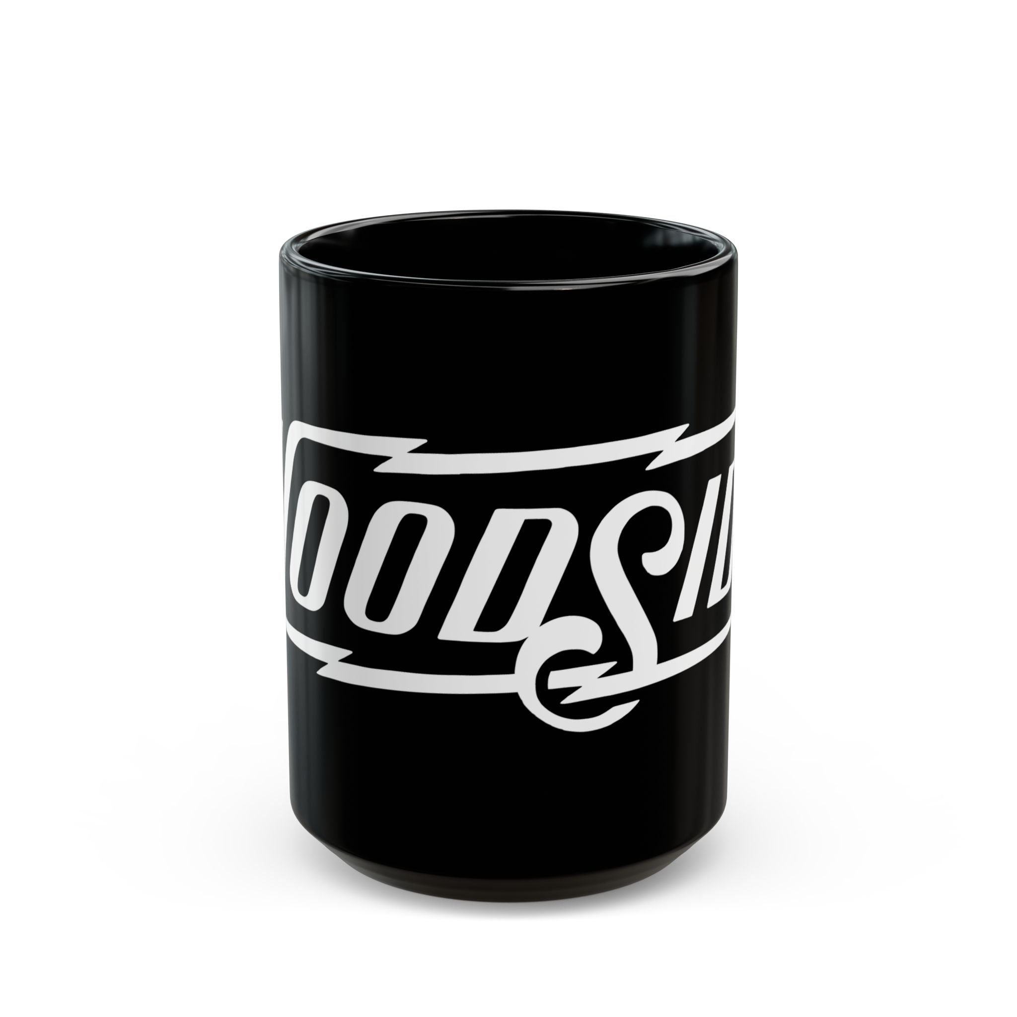 WOODSIDE Brand Black Mug - 11oz & 15oz