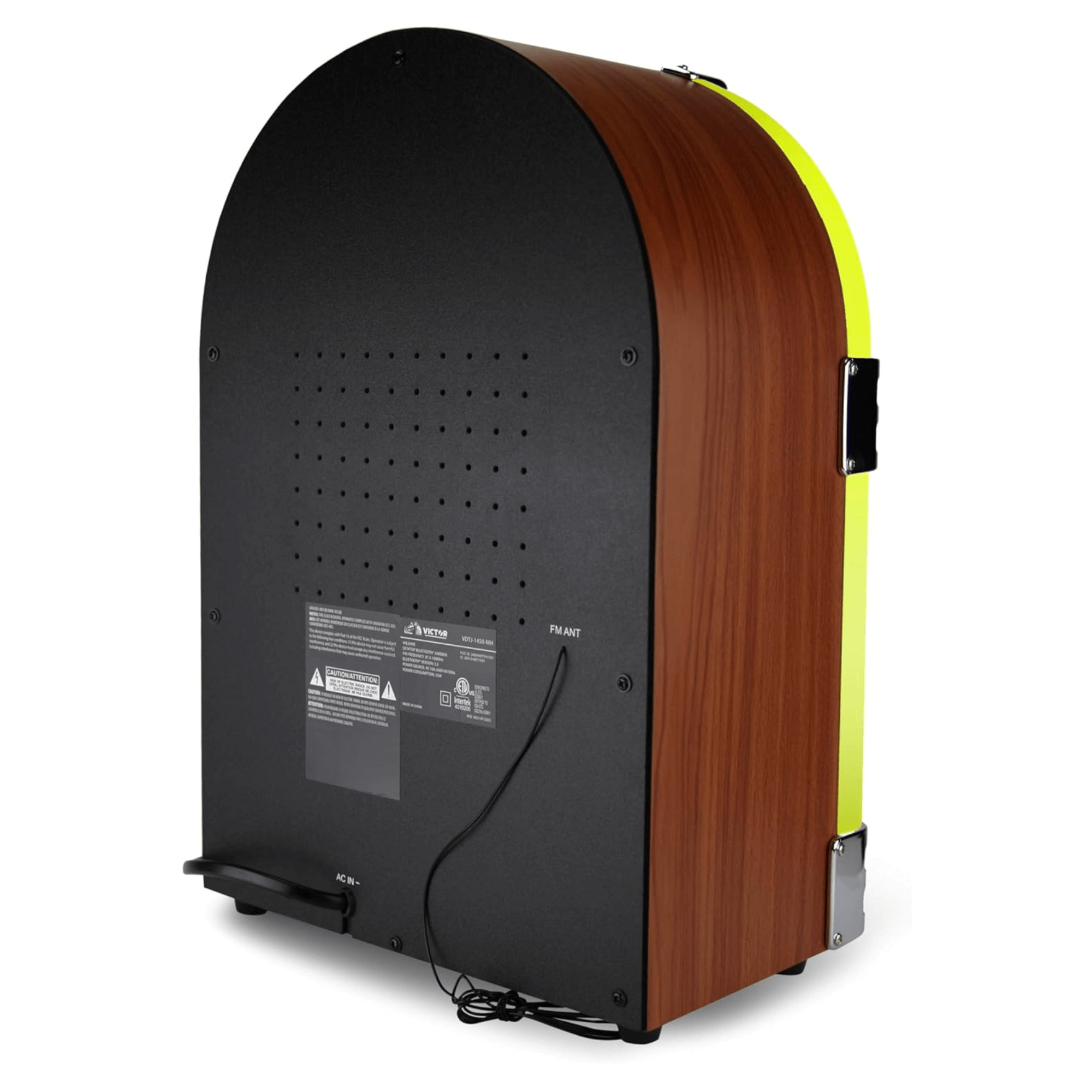 Victor Broadway II Desktop LED CD Jukebox Mahogany - Refurbished