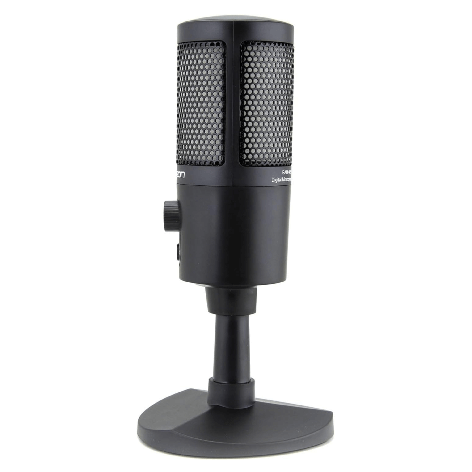 Emerson USB Gaming & Streaming Microphone with RGB Lighting with Tap-to-Mute
