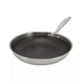 Better Chef 10-Inch 3-Ply Stainless Steel Nonstick Fry Pan with Rolled Edge