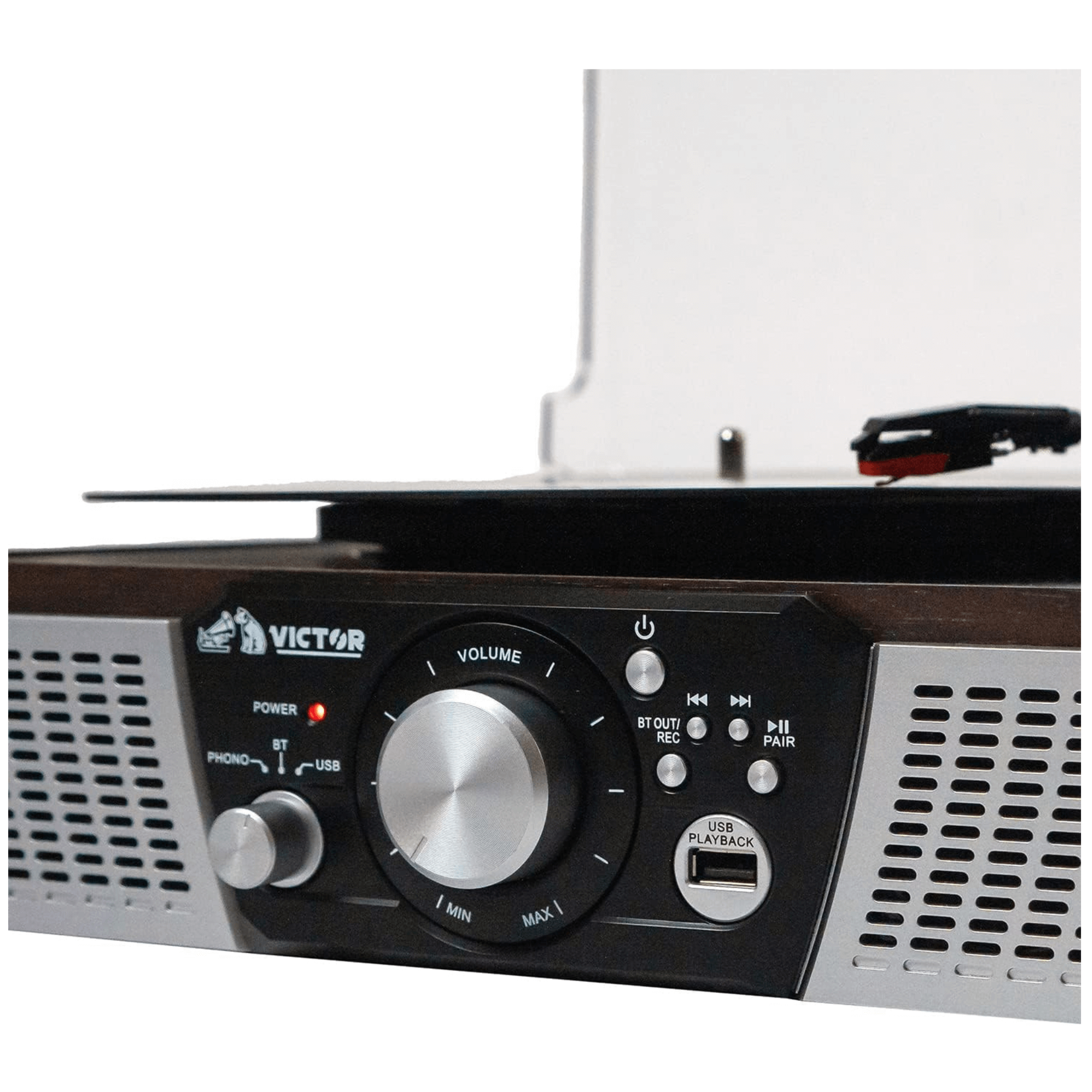 Victor Lakeshore 5-in-1 Hybrid BT Turntable System Espresso - Refurbished