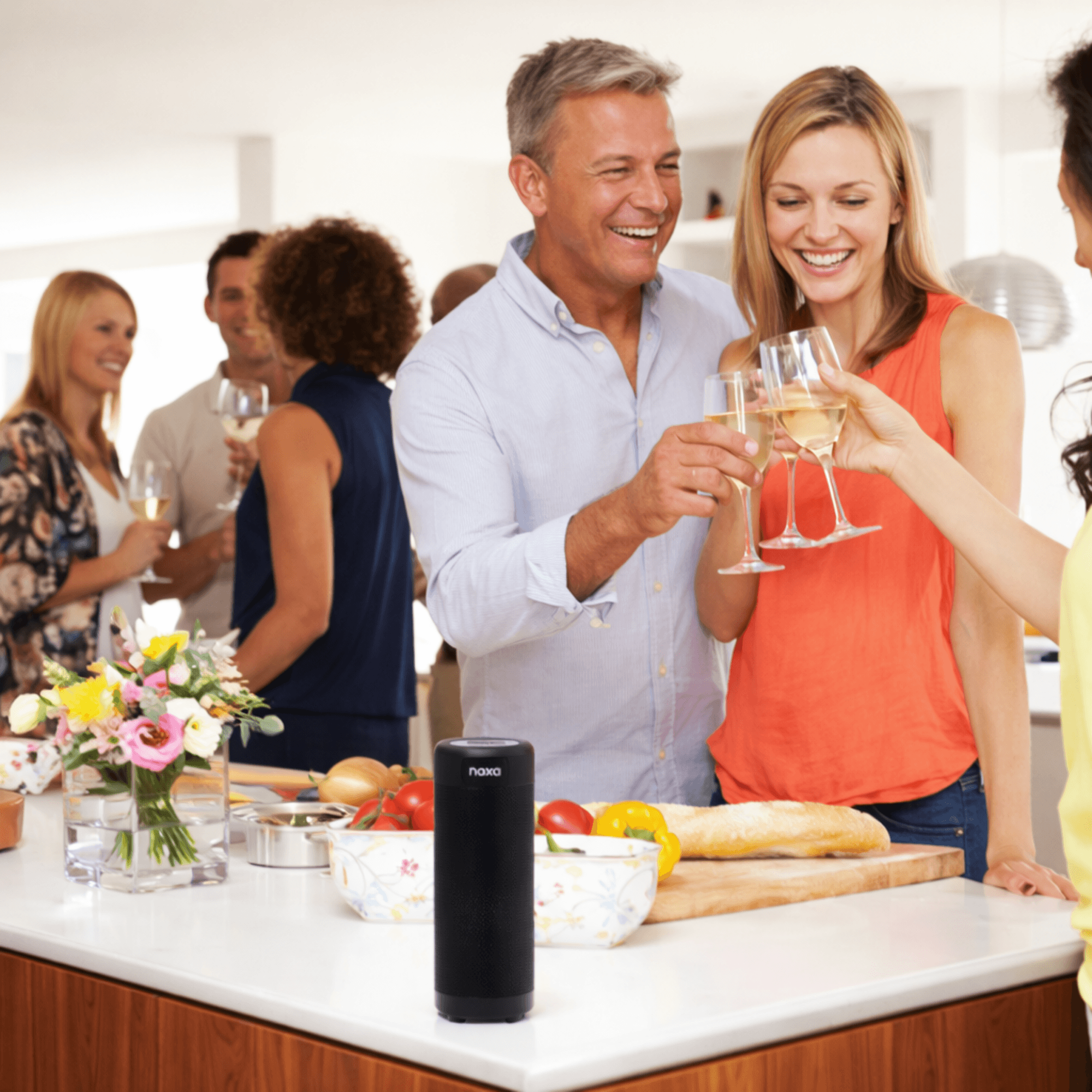 Naxa Wi-Fi & Bluetooth Speaker with Voice Control - Refurbished