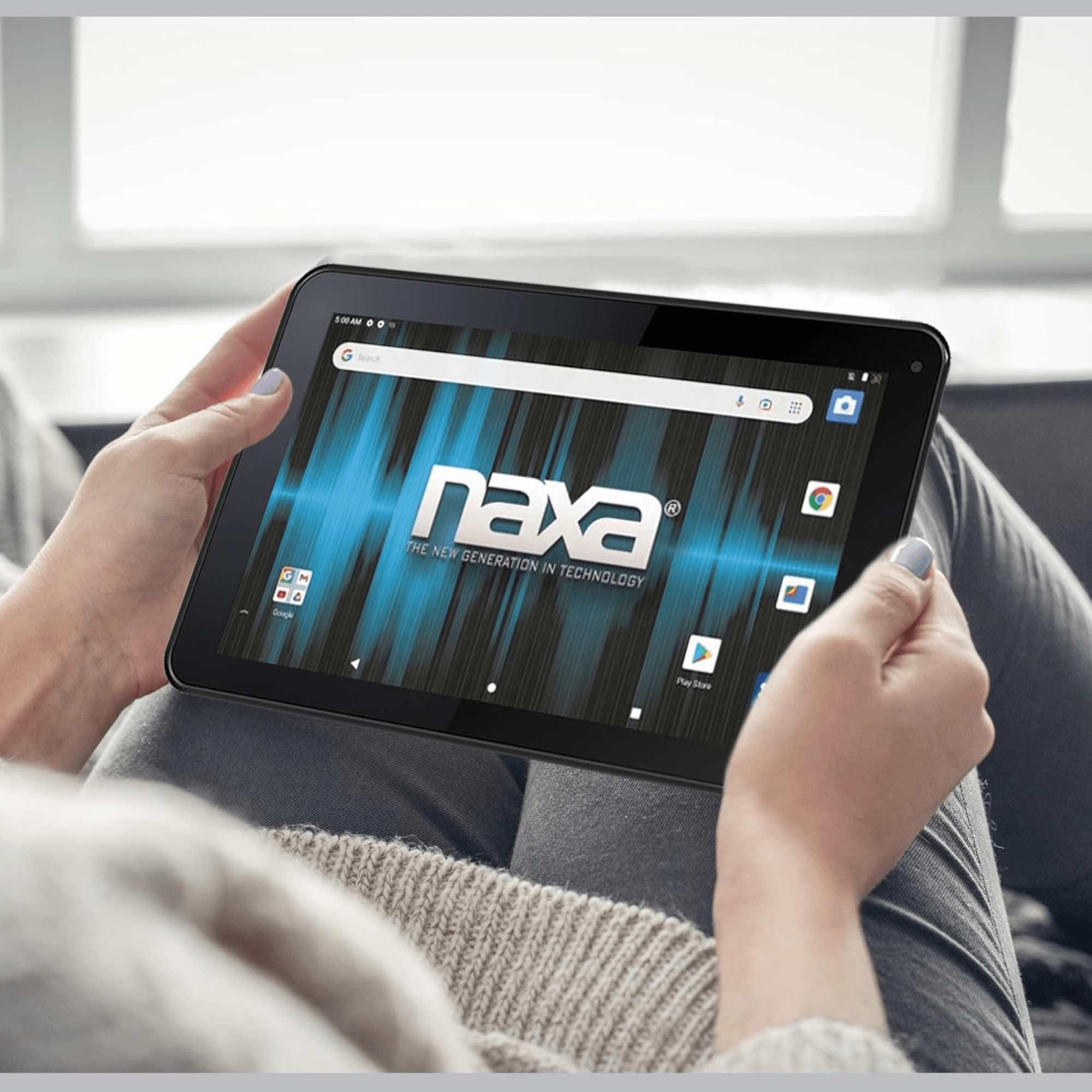 Naxa 7" Core Tablet with Android 11 Black - Refurbished
