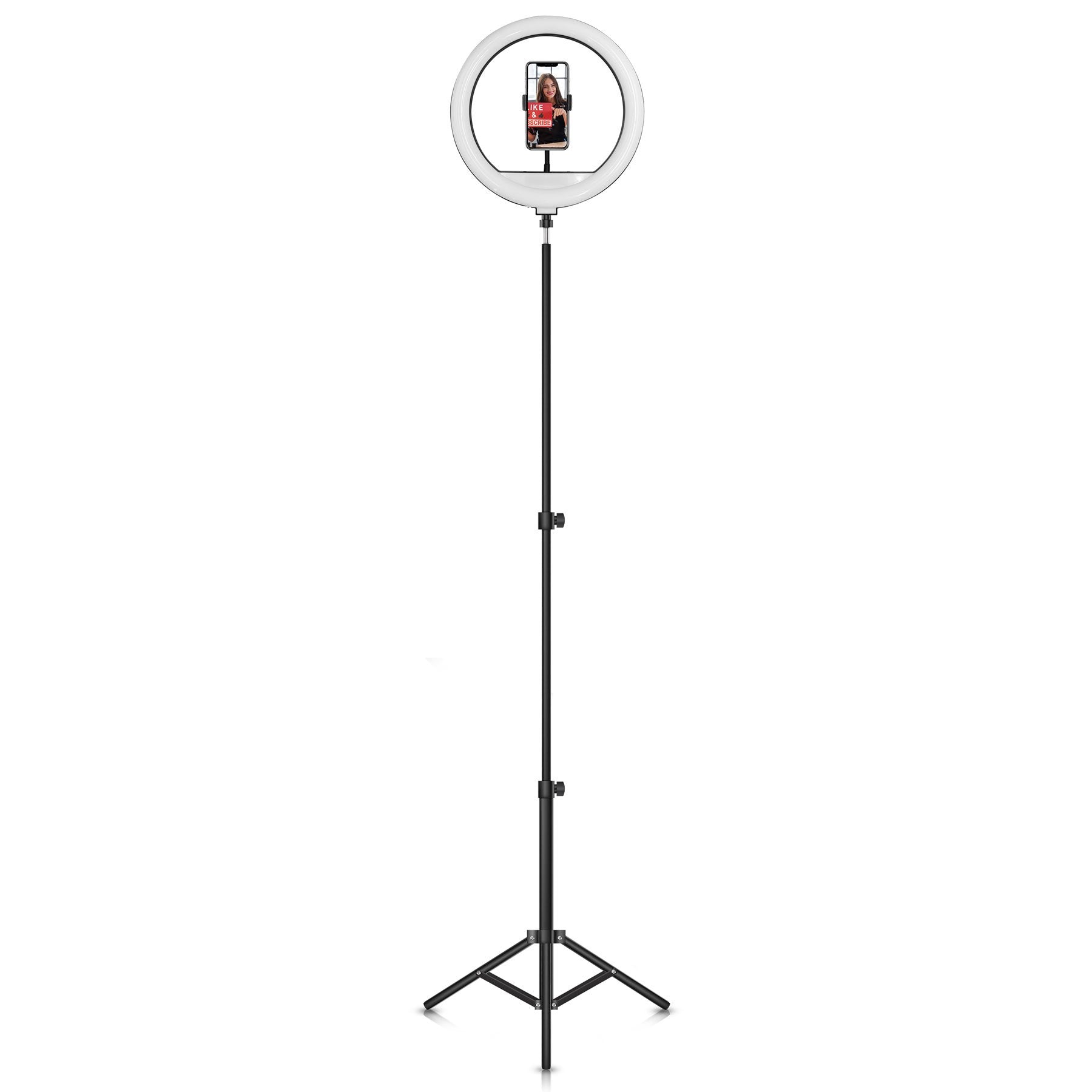 Supersonic PRO Live Stream 14” Floor Ring Light with RGB (SC-2430RGB)