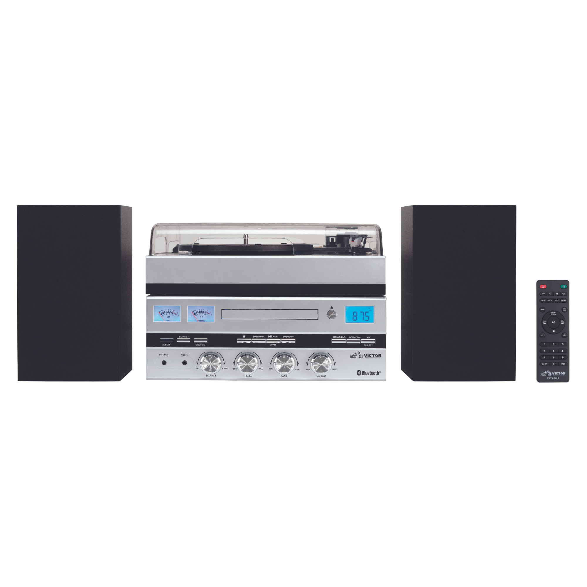 Victor Geneva 5-in-1 Desktop Music Center - Refurbished
