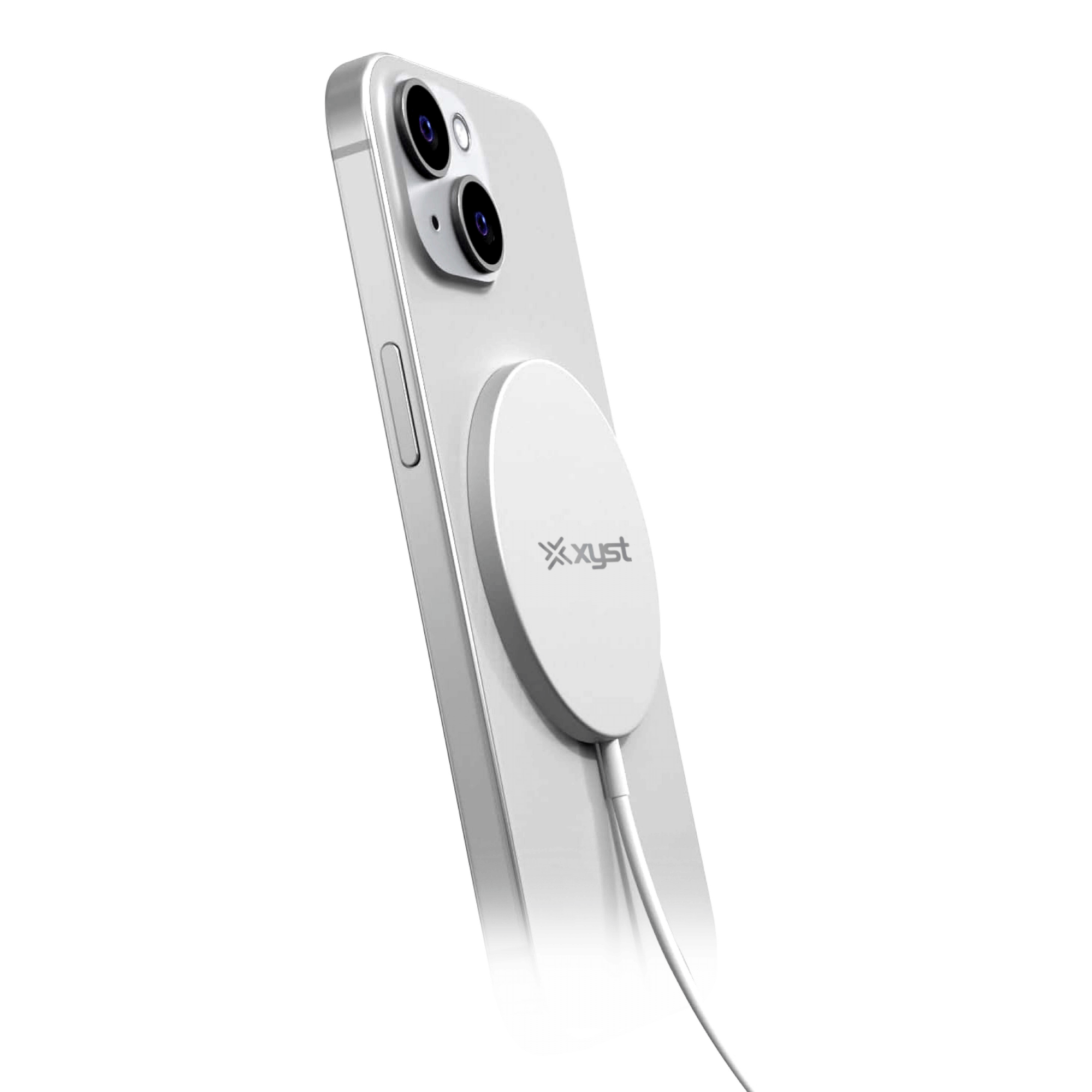 Xyst 15-Watt MagSafe Wireless Charger with Built-in USB-C Cable