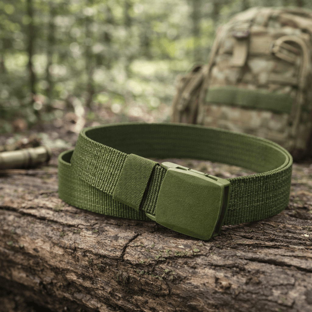 XGear Tactical Adjustable Nylon Belt with Plastic Buckle