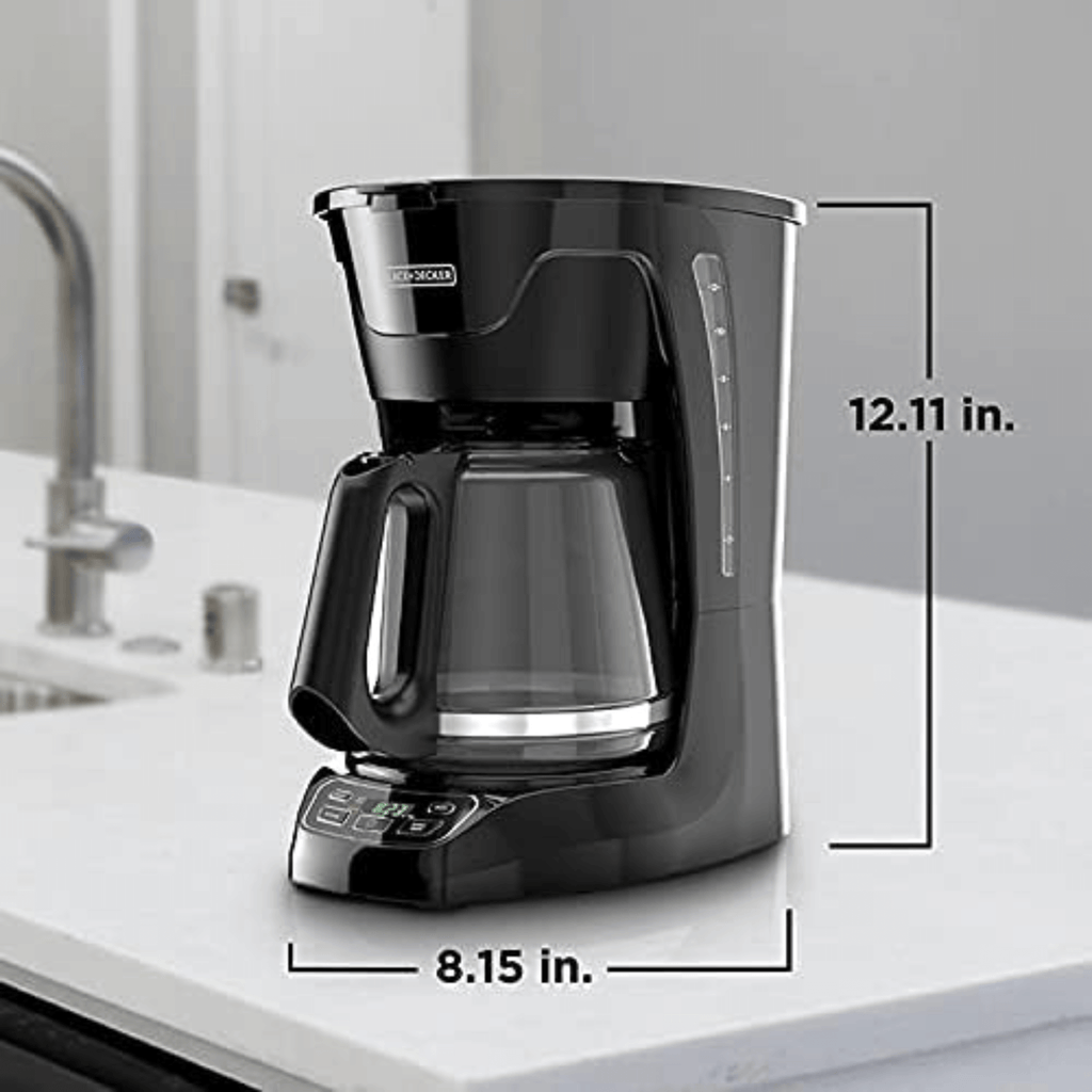 Black & Decker 12-Cup Vortex Digital Programmable Coffeemaker - REFURBISHED