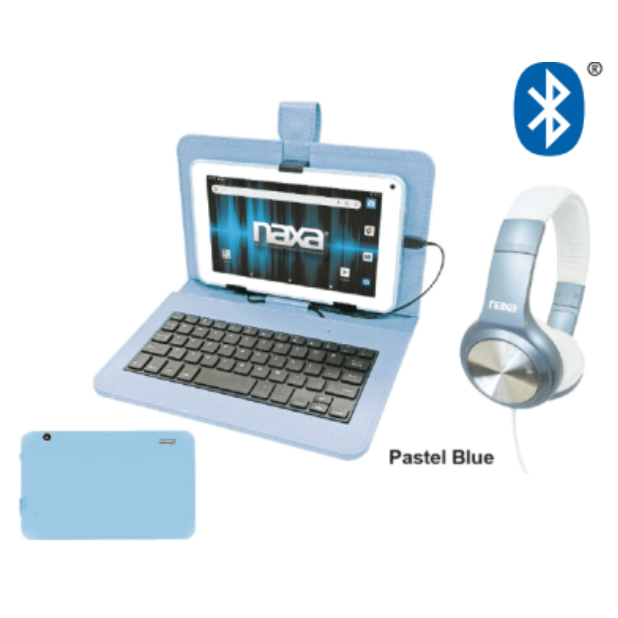 Naxa 7" Core Android 11 Tablet Kit Blue - Refurbished