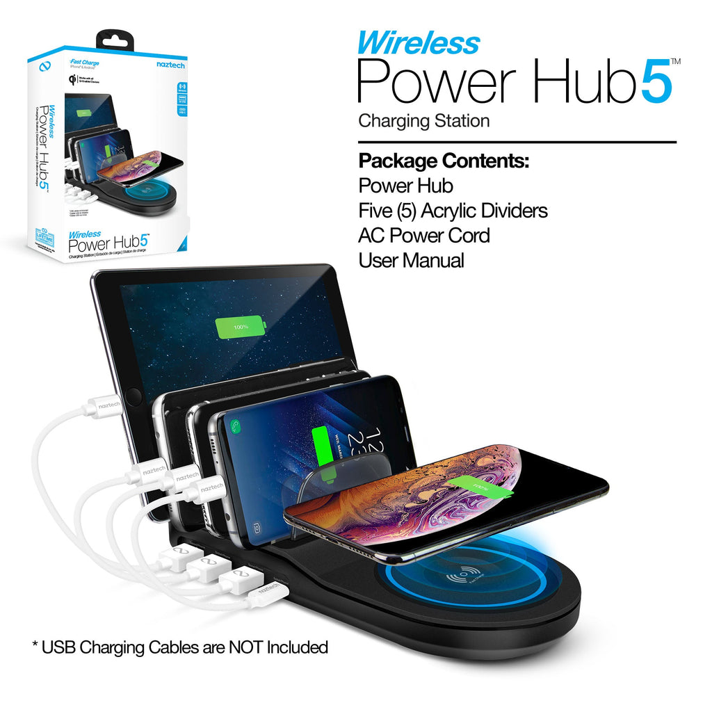 Naztech Wireless Power Hub 5