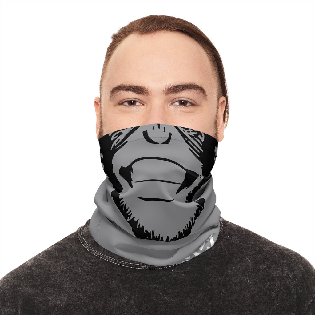 Moto Monkey Lightweight Neck Gaiter (grey)