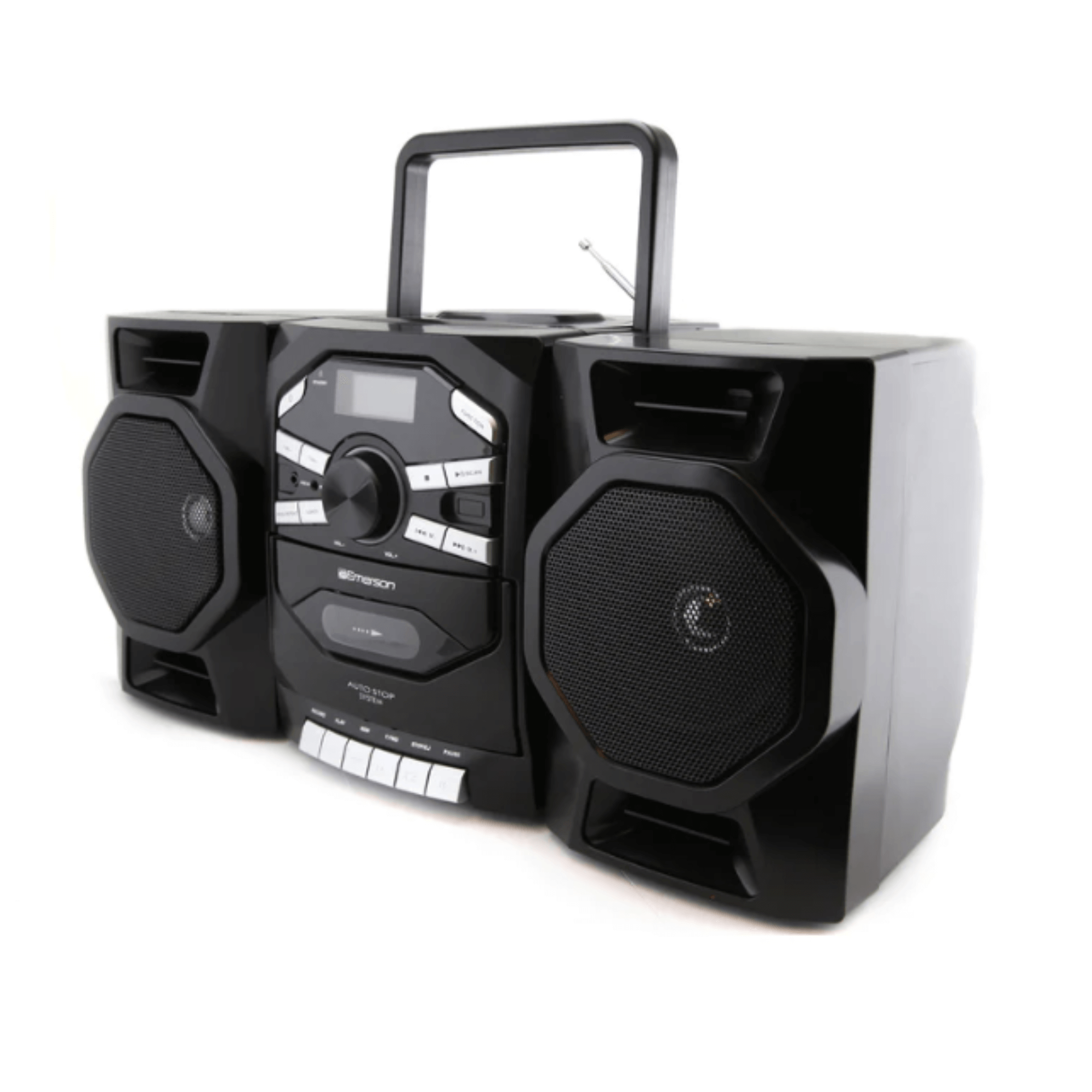 Emerson Portable CD & Cassette Stereo Boombox