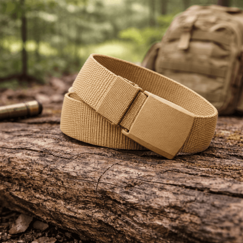 XGear Tactical Adjustable Nylon Belt with Plastic Buckle