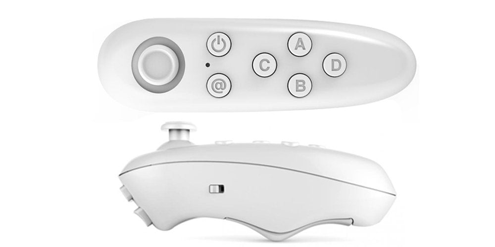 Bluetooth Remote Controller for Bluetooth Devices and 3D Virtual Reality Headsets