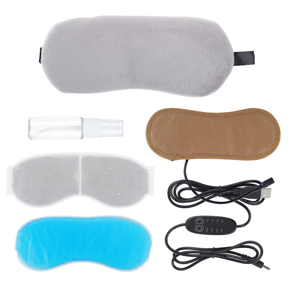Lavender Hot & Cold Compress Sleep Eye Mask – Blackout & Eye Fatigue Relief