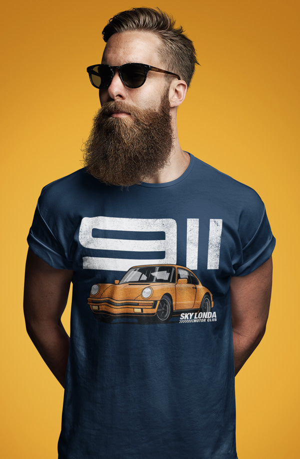 Sky Londa Motor Club 911 Heather T-Shirt