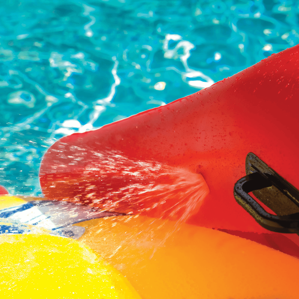 WOW Watersports Slide N Smile Inflatable Pool Slide with Sprinklers