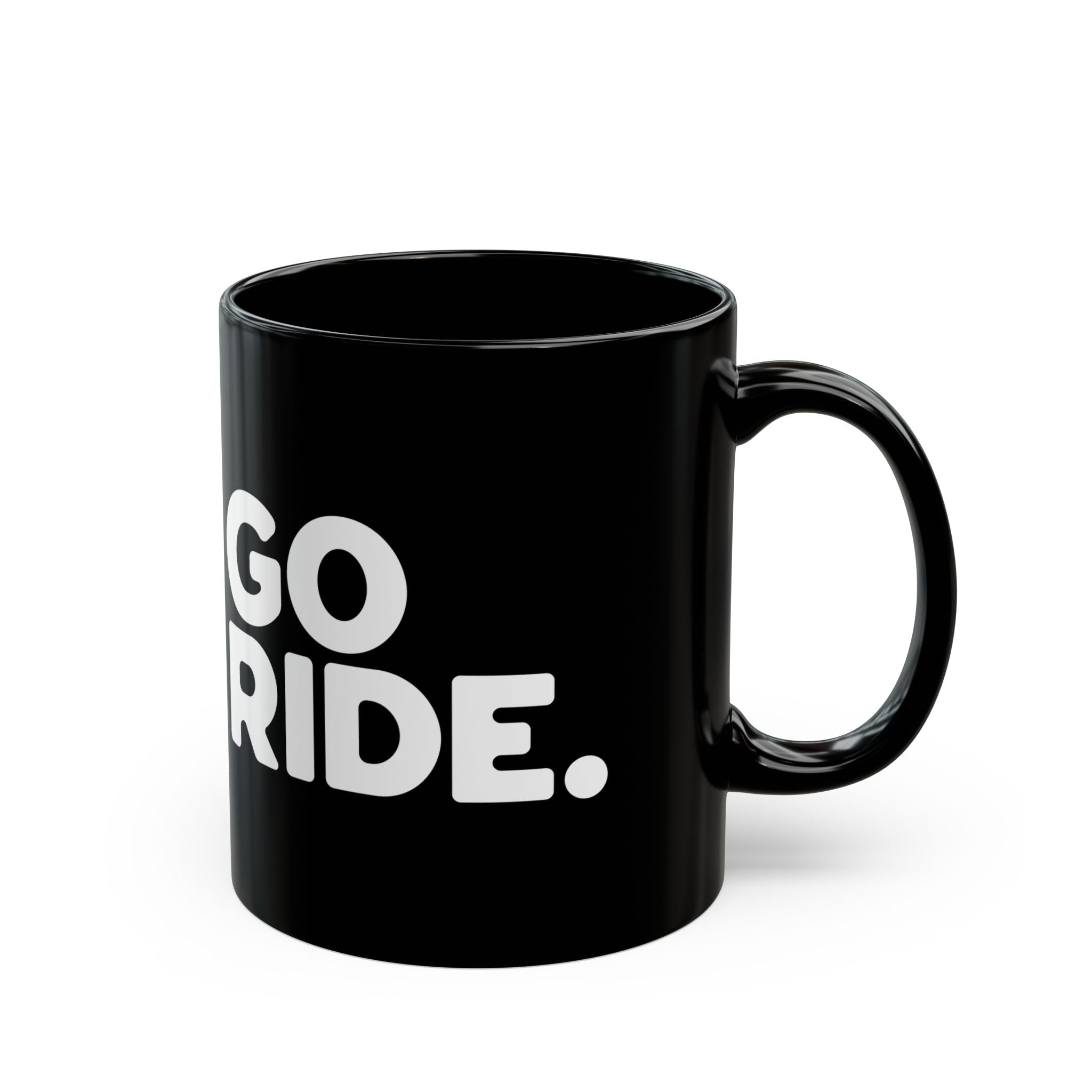 "GO RIDE" Mug – Perfect for Riders & Adventurers