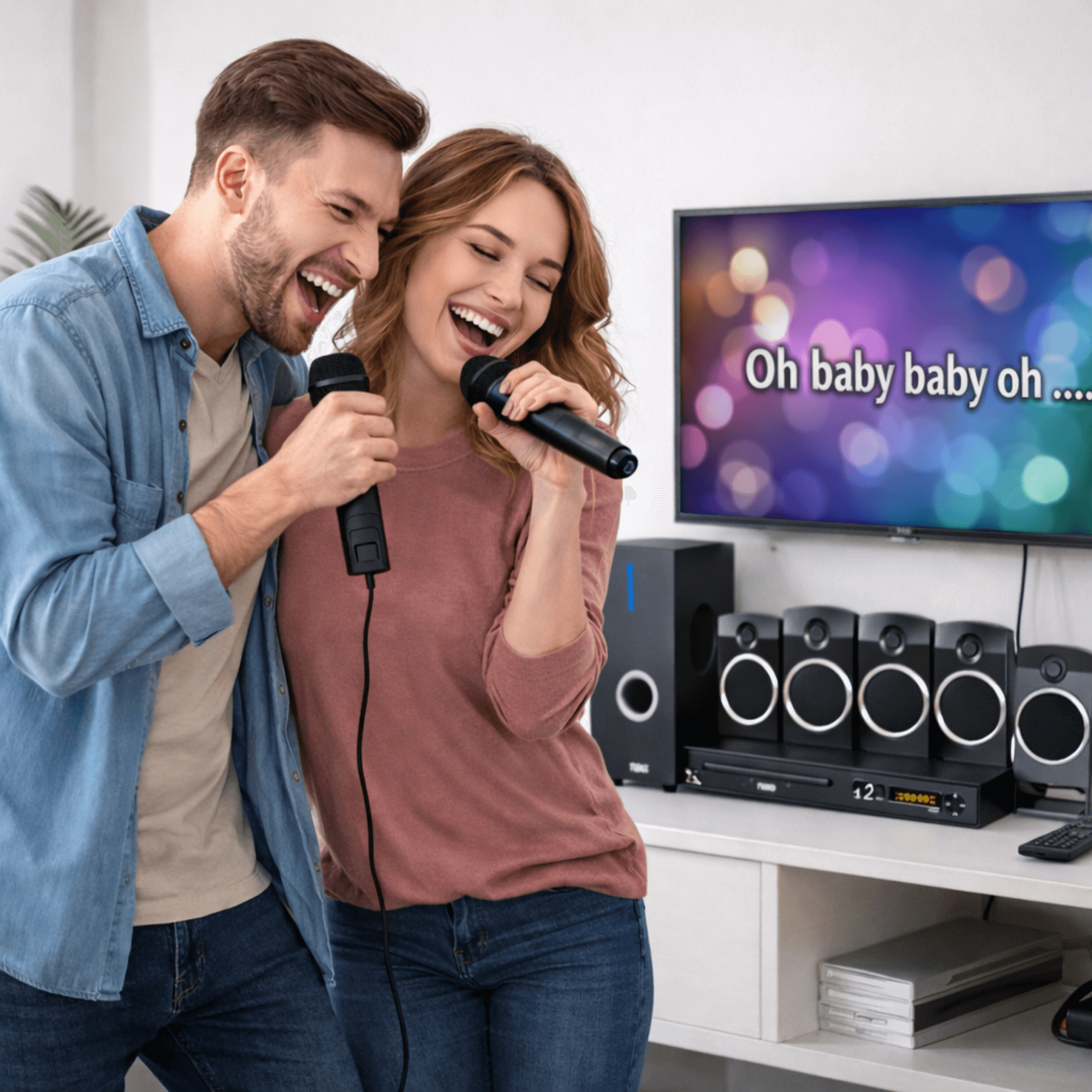Naxa 5.1-Channel Home Theater DVD & Karaoke System - Refurbished