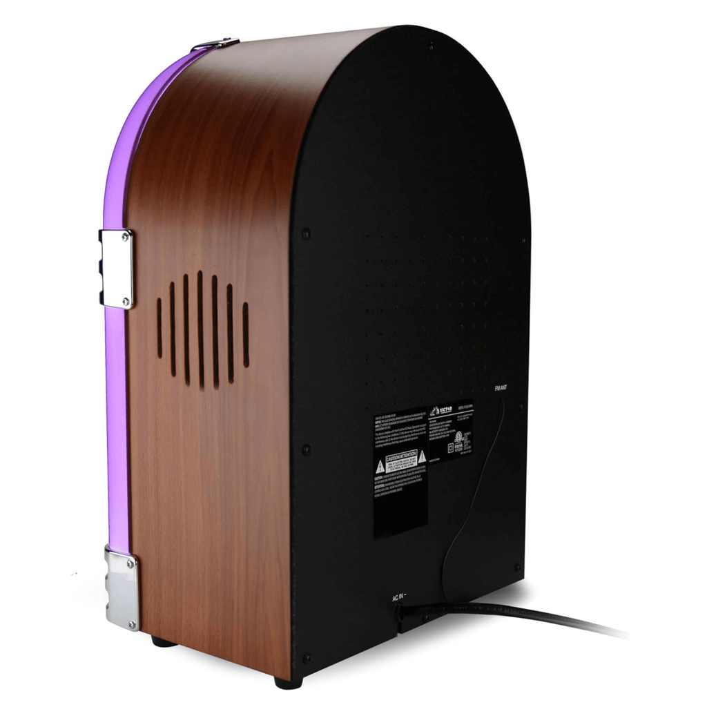 Victor Broadway II Desktop LED CD Jukebox Mahogany - Refurbished