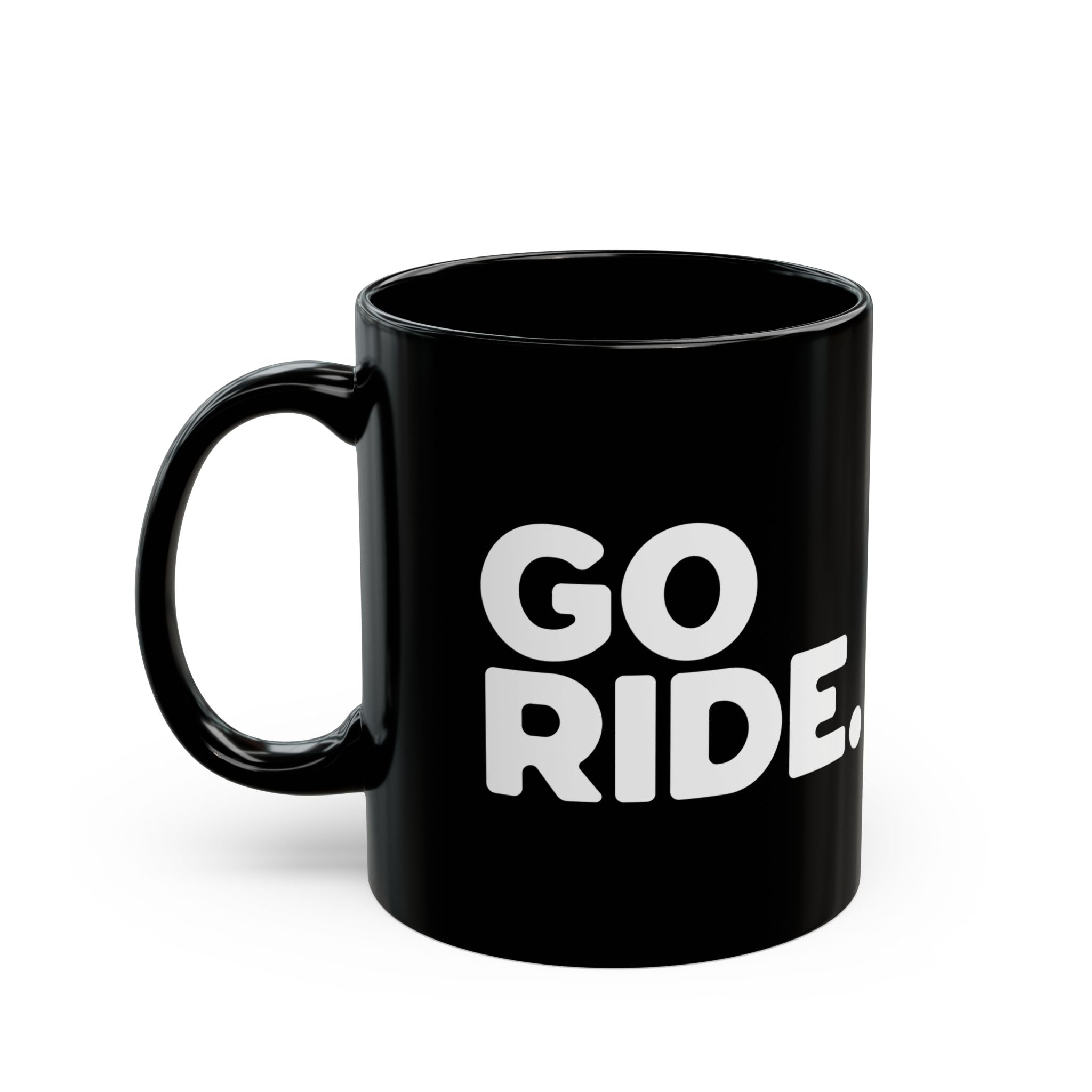 "GO RIDE" Mug – Perfect for Riders & Adventurers