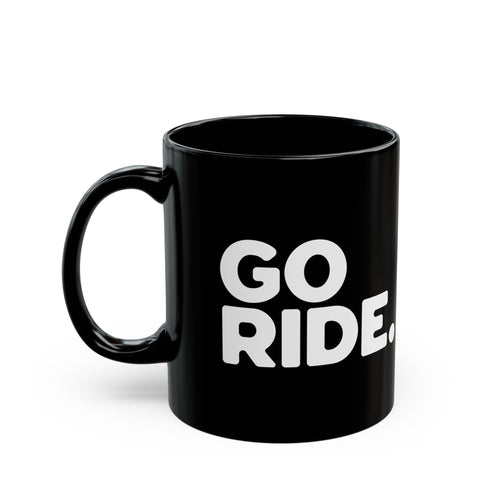 "GO RIDE" Mug – Perfect for Riders & Adventurers