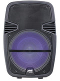 Naxa Portable 15 inch Bluetooth Party Speaker with Disco Light (NDS-1517)