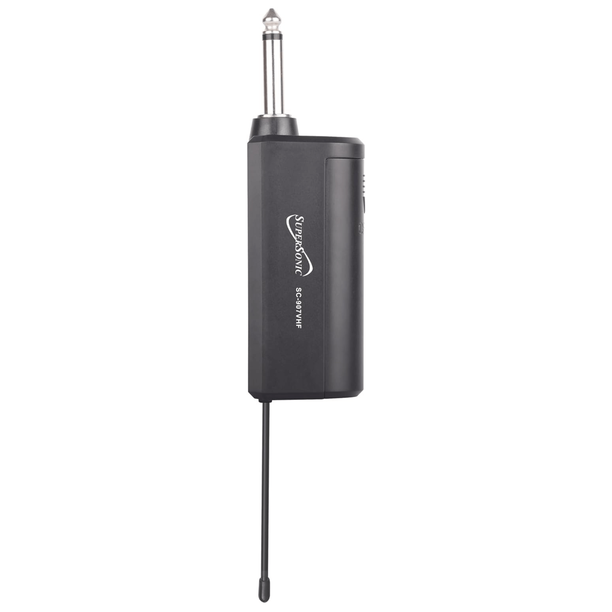 Supersonic VHF Dual Fixed Channel Professional Wireless Microphone