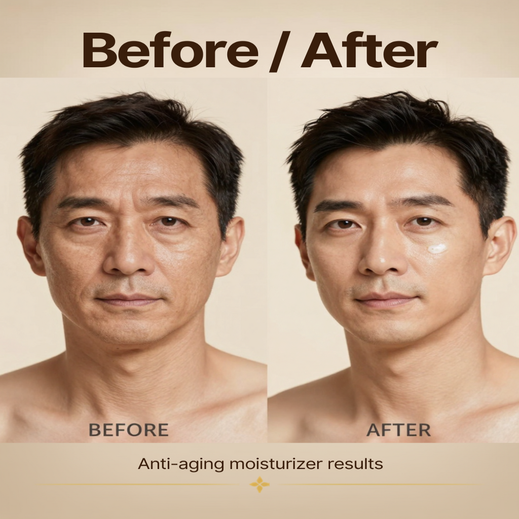 Organic Anti-Aging Facial Moisturizer - FOR MEN