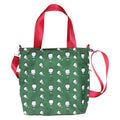 Army Green "Angry Little Girls F@*K F@*K F@*K" Pattern Tote Cross Body | Sling Handbag | 38" x 32"