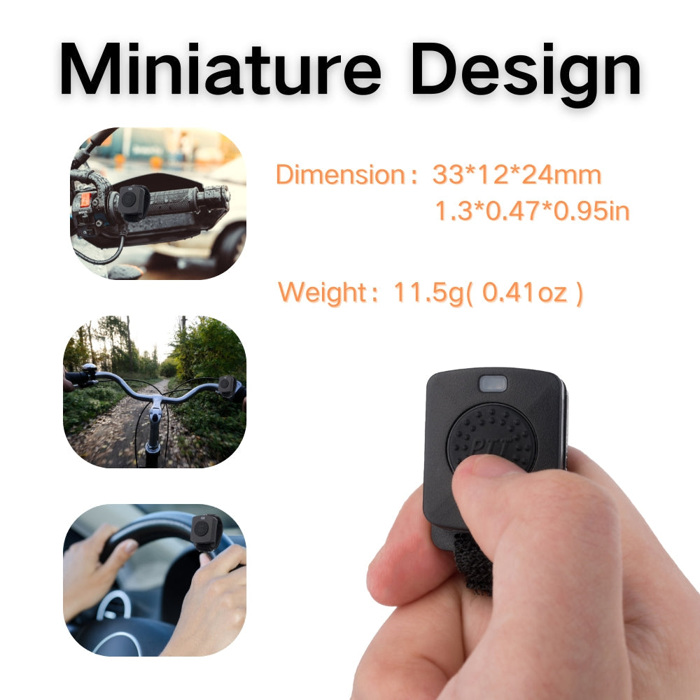 RUYAGE PTT-Z Bluetooth PTT Button for Zello