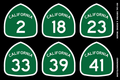 SoCal Highways Sticker Sheet