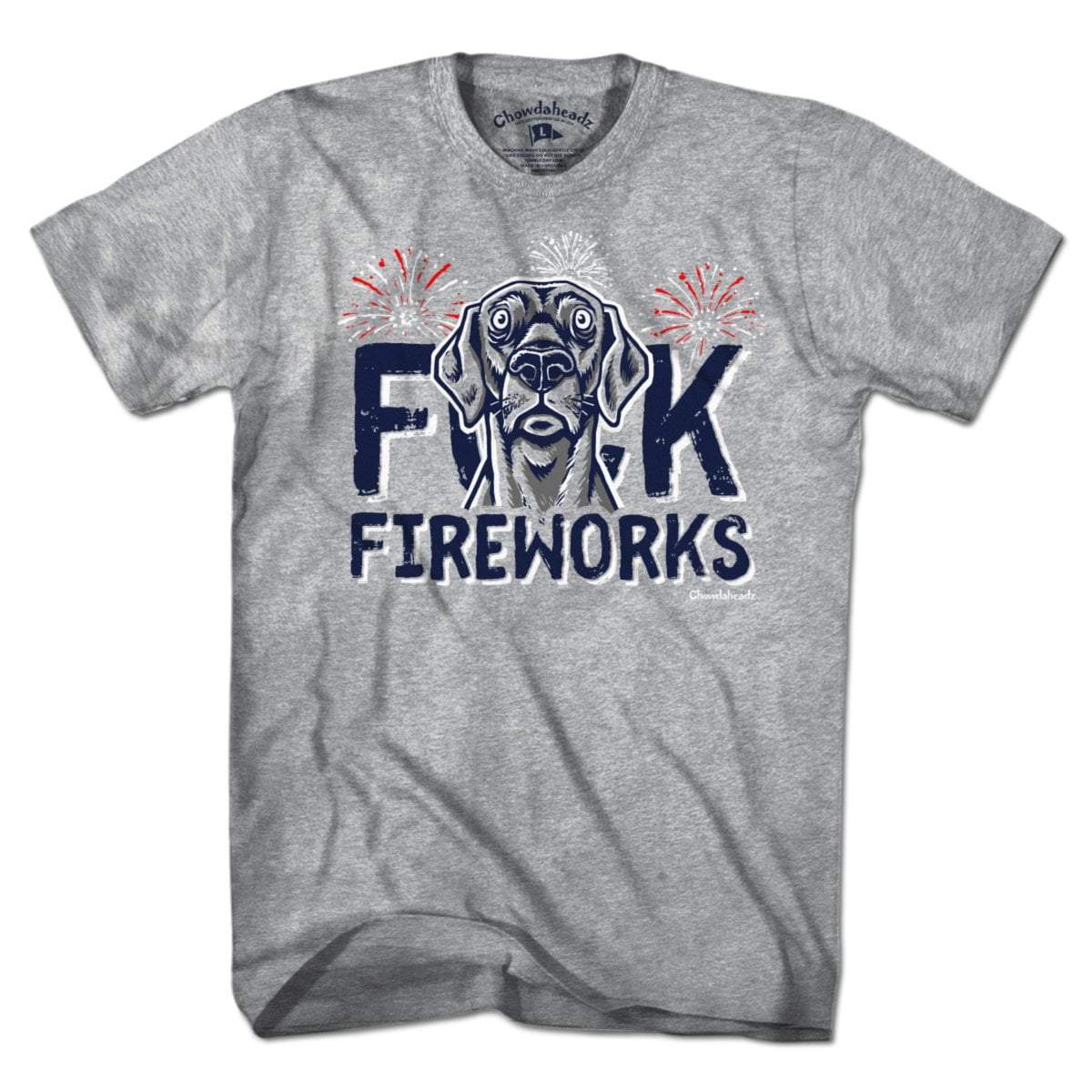 F Fireworks USA Dog T-Shirt