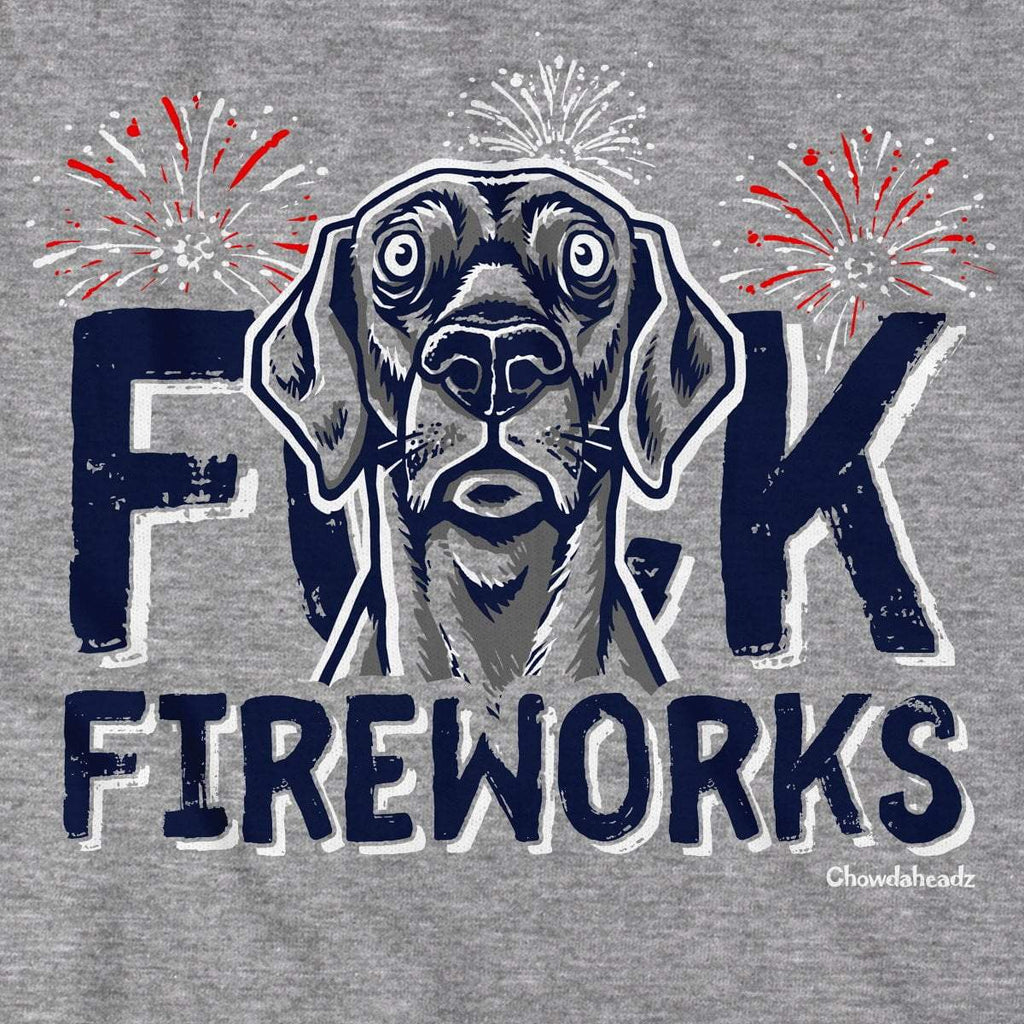 F Fireworks USA Dog T-Shirt