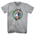 Happy Fourth Uncle Sam USA Circle Logo T-Shirt