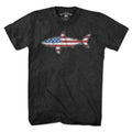 Stars and Stripes USA Shark T-Shirt