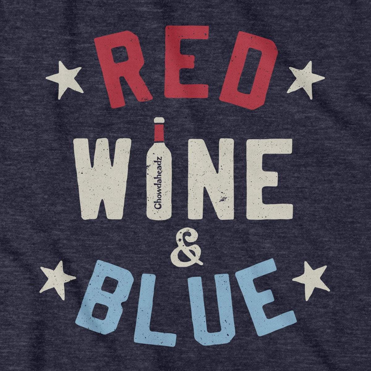 Red Wine and Blue USA T-Shirt