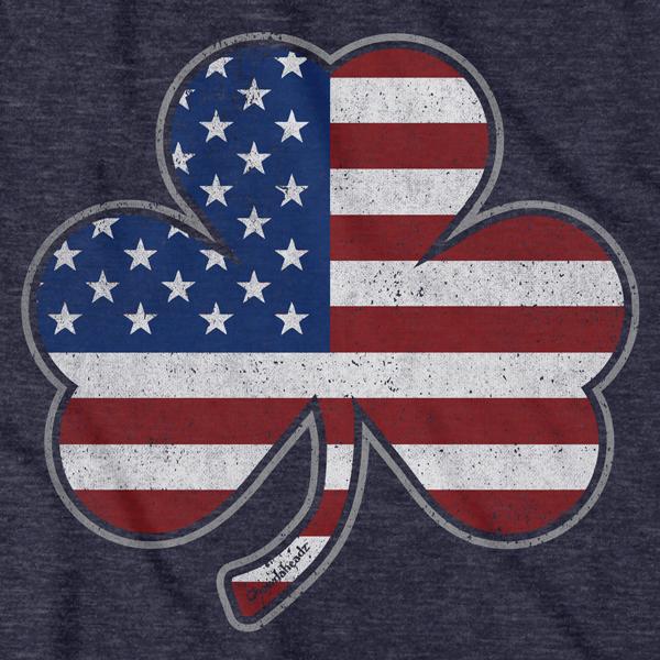 Shamrock Stars & Stripes USA T-Shirt