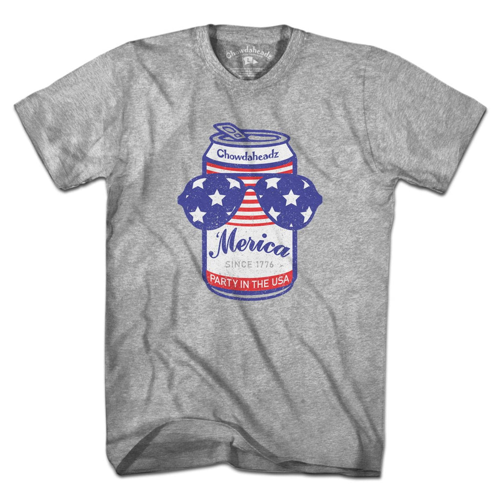 Patriotic Beer Can USA T-Shirt