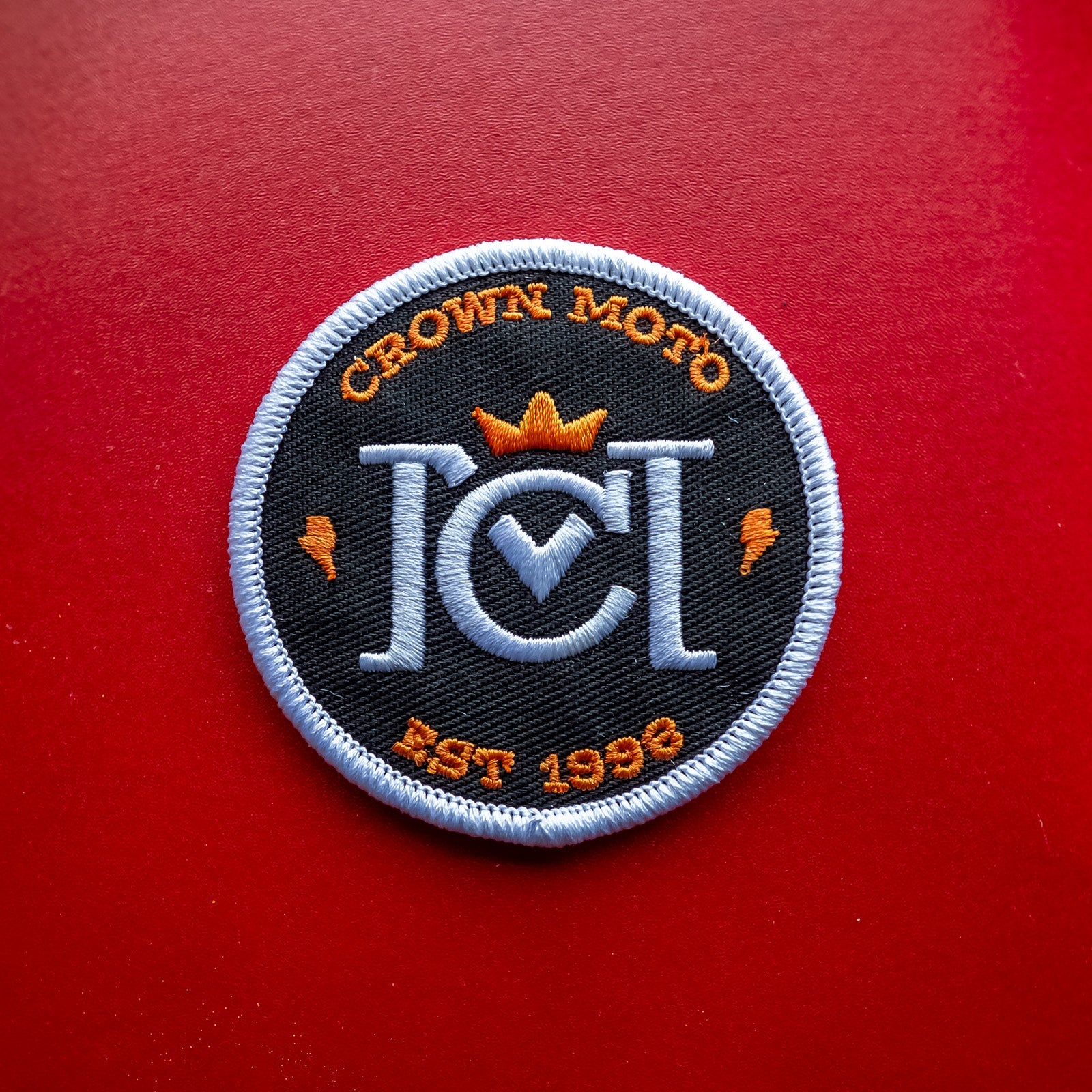 Crown Moto OG Round Patch