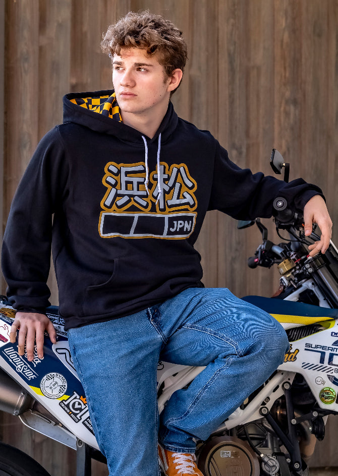 Hamamatsu Speed Blocks Premium Hoodie