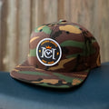 Crown Moto OG Logo Camo Snapback Hat