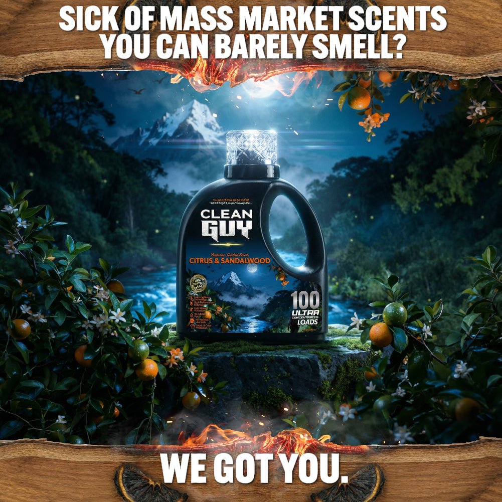 Heavy Duty Premium Laundry Detergent (100 Loads) -  CITRUS & SANDALWOOD