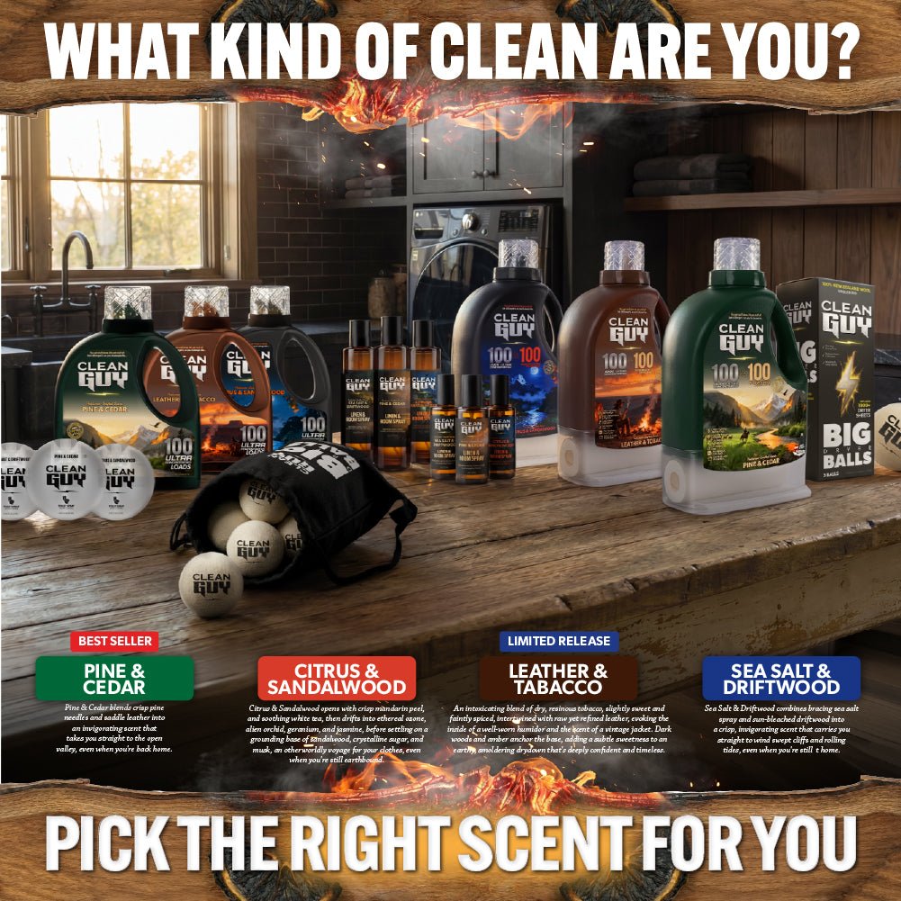 Heavy Duty Premium Laundry Detergent (100 Loads) -  CITRUS & SANDALWOOD