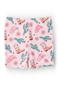 Cactus Cowgirl Twirl Shorts