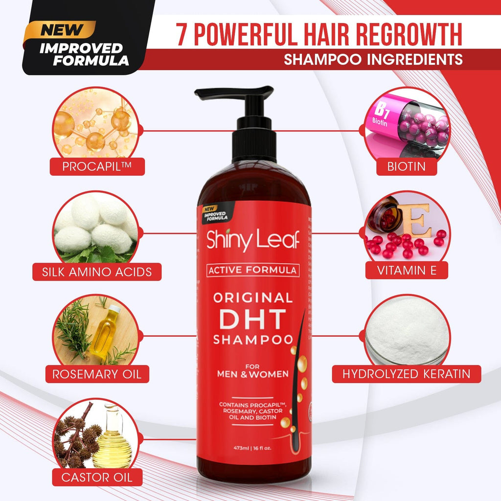 DHT Blocker Hair Loss Shampoo with Biotin — 16 oz